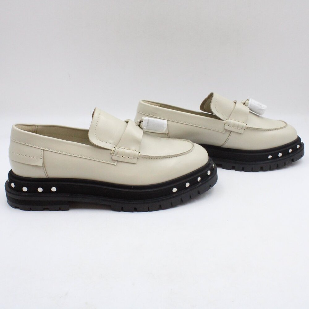 Free People Teagan Tassel Loafers in Antique Ivory US Women's Size 11 - Picture 2 of 15